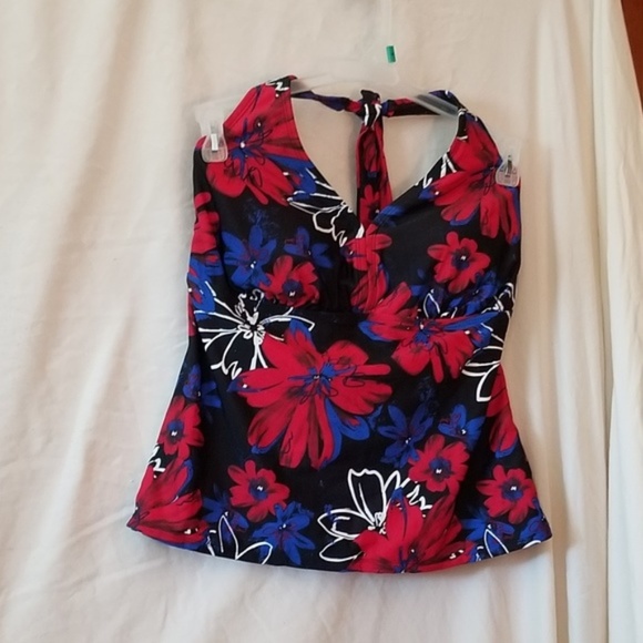Catalina Other - COPY - RW&B Swim Halter Tankini